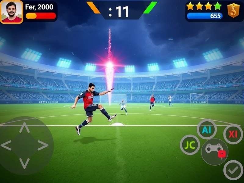 Supreme Striker Chai Charge gameplay screenshot